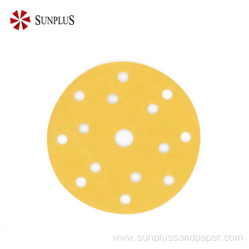 Automotive Gold Paper Adhesive Sanding Discs